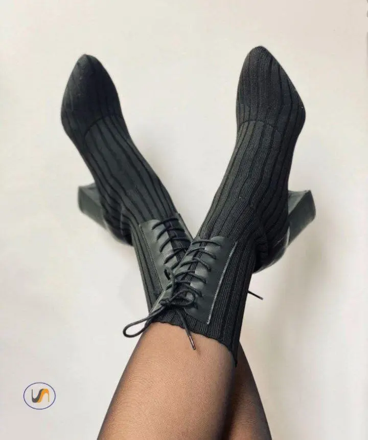 بوت زنانه مدل بافتی کاترین بوت زنانه مدل بافتی کاترین