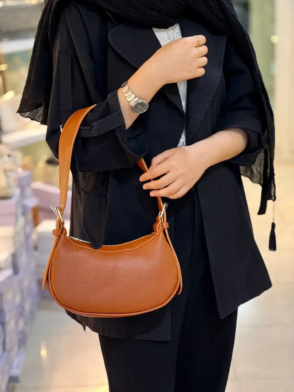 کیف زنانه پاسپورتی تک بند802 کیف زنانه پاسپورتی تک بند802